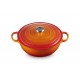 Ronde Gietijzeren Braadpan 4,9 L Oranjerood (28 cm) - Le Creuset