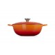 Ronde Gietijzeren Braadpan 4,9 L Oranjerood (28 cm) - Le Creuset