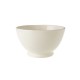Kitchen Bol sur Pied Céramique Email Brillant Blanc Crème 10 cm - Royal Boch