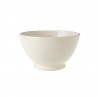 Kitchen Keramieken Glanzend Crèmewit Emaille Kom met Voet 10 cm