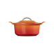 Heritage Moderne Cocotte Fonte Ronde 4,6 L Volcanique Edition Limitée (26 cm) - Le Creuset