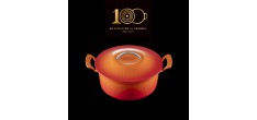 Heritage Moderne Cocotte Fonte Ronde 4,6 L Volcanique Edition Limitée (26 cm)