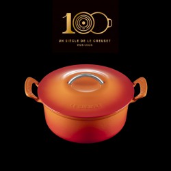 Heritage Moderne Cocotte Fonte Ronde 4,6 L Volcanique Edition Limitée (26 cm) - Le Creuset Heritage Moderne Cocotte Fonte Ronde 4,6 L Volcanique Edition Limitée (26 cm) - Le Creuset