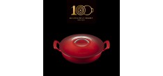Heritage Moderne Faitout Fonte Rond 2,9 L Rouge Cerise Edition Limitée (28 cm)