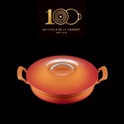 Modern Heritage Ronde Gietijzer Campagnard 2,9 L Oranjerood Gelimiteerde Editie - Le Creuset Modern Heritage Ronde Gietijzer Campagnard 2,9 L Oranjerood Gelimiteerde Editie - Le Creuset