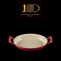 Modern Heritage Ovenschaal Kersenrood Gelimiteerde Editie (28 cm)  - Le Creuset Modern Heritage Ovenschaal Kersenrood Gelimiteerde Editie (28 cm)  - Le Creuset