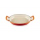 Heritage Moderne Plat à Four Fonte Oval Volcanique Edition Limitée (28 cm)  - Le Creuset