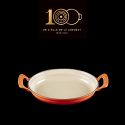 Modern Heritage Gietijzer Ovenschaal Oranjerood Gelimiteerde Editie (28 cm)  - Le Creuset Modern Heritage Gietijzer Ovenschaal Oranjerood Gelimiteerde Editie (28 cm)  - Le Creuset