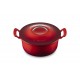 Heritage Moderne Cocotte Fonte Ronde 4,6 L Rouge Cerise Edition Limitée (26 cm) - Le Creuset