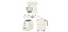 Kitchen Essentials Robot + Broodrooster + Waterkoker Crème Pack LSDC