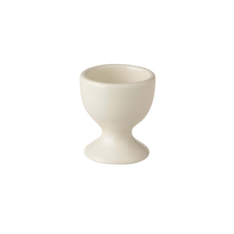 Kitchen Coquetier Céramique Email Brillant Blanc Crème 6 cm - Royal Boch