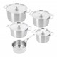 Lino 3 Batterie de Cuisine Casseroles Inox 5 pcs  - Demeyere