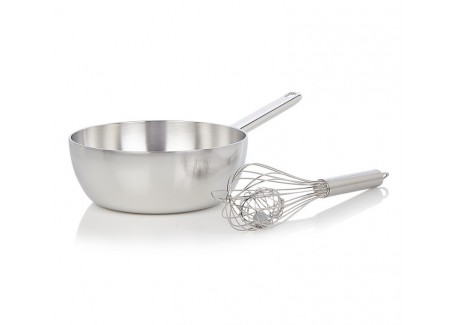 Apollo Conische Sauspan 20 cm + Duo Klopper Gift Set - Demeyere