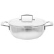 Silver 7 Conische Sudderpot RVS 28 cm 4,8 L met Deksel - Demeyere