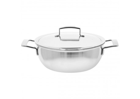 Silver 7 Conische Sudderpot RVS 28 cm 4,8 L met Deksel - Demeyere