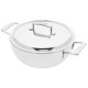 Silver 7 Cocotte Conique Inox 28 cm 4,8 L avec Couvercle - Demeyere
