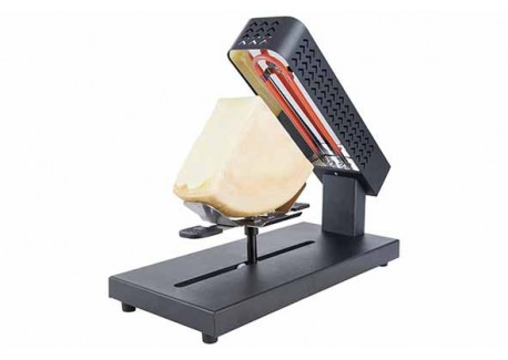 Aspen Appareil à Raclette Traditionnel à Meule Noir Mat  - Cosy Trendy