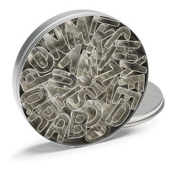 Alfabet Uitsteekerset 26 dlg - Patisse Alfabet Uitsteekerset 26 dlg - Patisse
