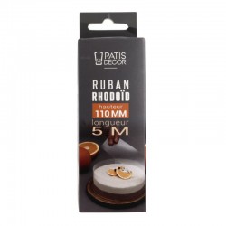 Bande Film Rhodoïd Pâtisserie 11 cm x 5 m - Patisdécor Bande Film Rhodoïd Pâtisserie 11 cm x 5 m - Patisdécor