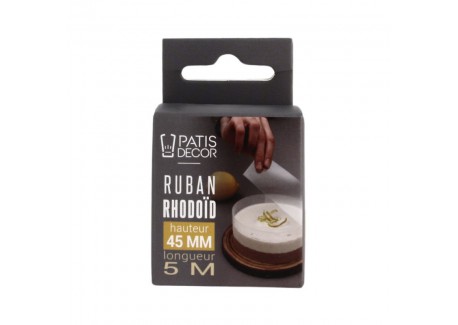 Rhodoïd Band  4,5 cm x 5 m - Patisdécor