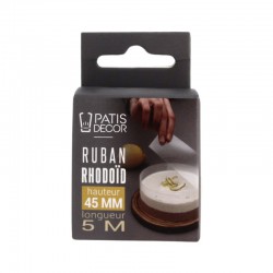 Rhodoïd Band  4,5 cm x 5 m - Patisdécor Rhodoïd Band  4,5 cm x 5 m - Patisdécor