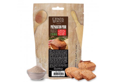 Bereiding voor Gemberbrood 260 g - Patisdécor