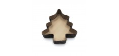 Moule de Cuisson en Papier pour Brioche et Cake Sapin de Noël 4 Pcs 