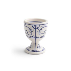 Copenhague Eierdopje Keramiek Glanzend Crème Wit Emaille - Royal Boch