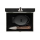 Luxury Line Coffret Couteau à Huître Bois Wengé + Protège Main Silicone  - Laguiole Style de Vie