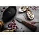 Luxury Line Coffret Couteau à Huître Bois Wengé + Protège Main Silicone  - Laguiole Style de Vie
