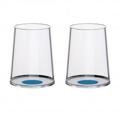 Splitglass Blauw Magnetische Witte Wijnbeker/Glas (Zonder Steel) 2 stuks - Trebonn