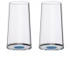 Splitglass Bleu Gobelet/Flute à Champagne Aimanté (2 pcs) - N- - Trebonn