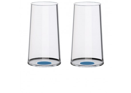 Splitglass Bleu Gobelet/Flute à Champagne Aimanté (2 pcs) - N- - Trebonn