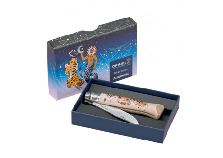 Cosmos Mes nr. 08 RVS Houten Handvat 8,5 cm Dalkhafine Special Edition - Opinel