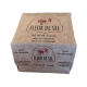 Fleur de Sel Bio de l'Ile de Ré en Boite Craft 150 g  - Odyssée d'Ulysse