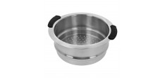Specialties 5 Panier à Vapeur Empilable Inox 24 cm avec Poignées Amovibles