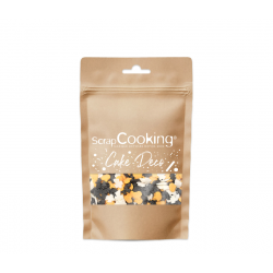 Décors Sucrés Halloween Noir Blanc Orange 50 g - Scrapcooking