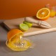 Presse Citron Manuel en Bois de Hêtre 15 cm  - Ah Table !