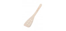 Spatule Perforée en Bois de Hêtre 30 cm 