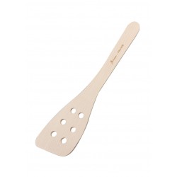 Spatule Perforée en Bois de Hêtre 30 cm  - Ah Table !
