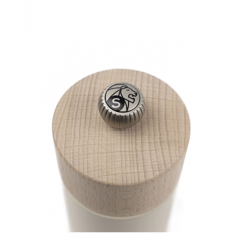 Boréal Moulin à Sel 12 cm Blanc Plume Zirlion - Peugeot