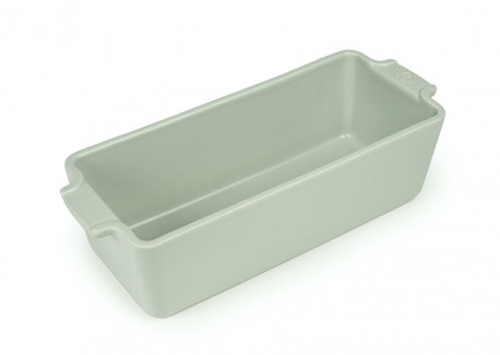 Appolia Plat à Four/Moule Cake Céramique Rectangulaire 31 cm Vert Mat Sauge - Peugeot