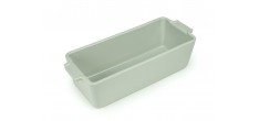 Appolia Plat à Four/Moule Cake Céramique Rectangulaire 31 cm Vert Mat Sauge