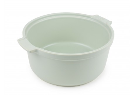 Appolia Moule à Soufflé Rond Céramique 22 cm Vert Mat Sauge - Peugeot