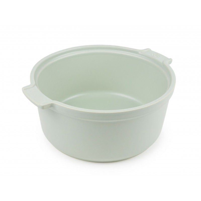 Appolia Moule à Soufflé Rond Céramique 22 cm Vert Mat Sauge - Peugeot