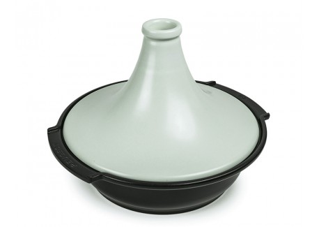 Atlas Tajine 30 cm Saliegroen en Zwart - Peugeot