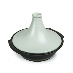 Atlas Tajine 30 cm Vert Mat Sauge et Noir - Peugeot