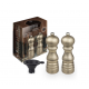 Coffret Golden Paris Duo Moulin à Poivre et à Sel 18 cm Doré + Entonnoir  - Peugeot