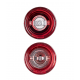 Podium Duo Set Pepermolen en Zoutmolen Acryl Rood 18 cm - Peugeot