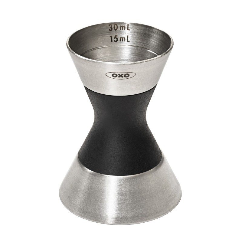 SteeL Jigger Double Doseur Cocktail Inox Gradué 3 et 5 cl - Oxo Good Grips